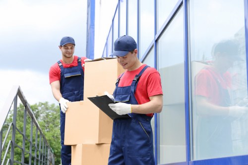 Man with a van helping with a local move in Croydon