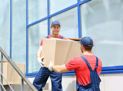 Commercial office packing and furniture handling for a Croydon move