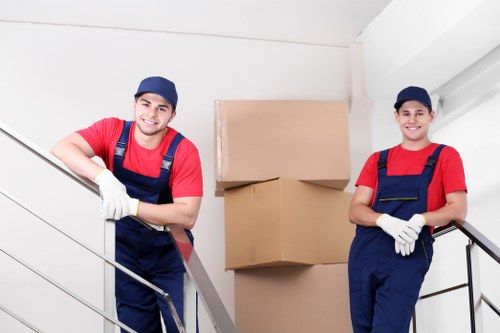 Local commercial removals vehicle supporting business relocation in Croydon