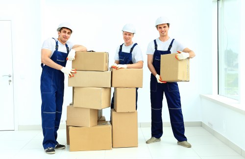 Local man with van service helping a Croydon household move furniture