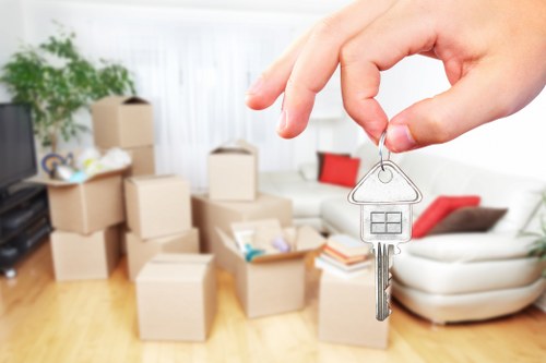 Packing and loading service for a home removal in Croydon