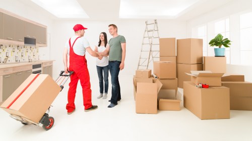 Local removal van for a Croydon residential move